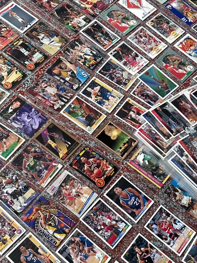 Sell old basketball cards