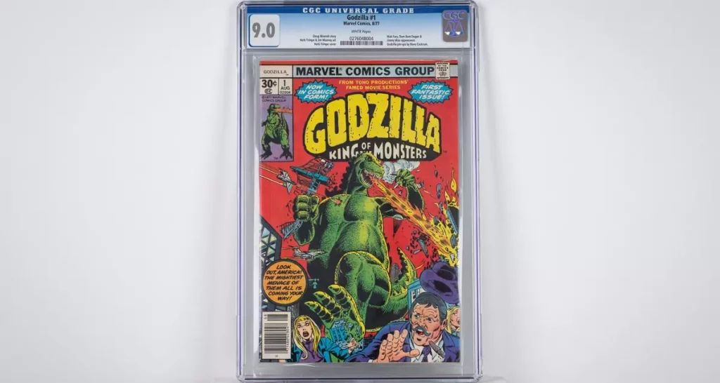 Godzilla first comic