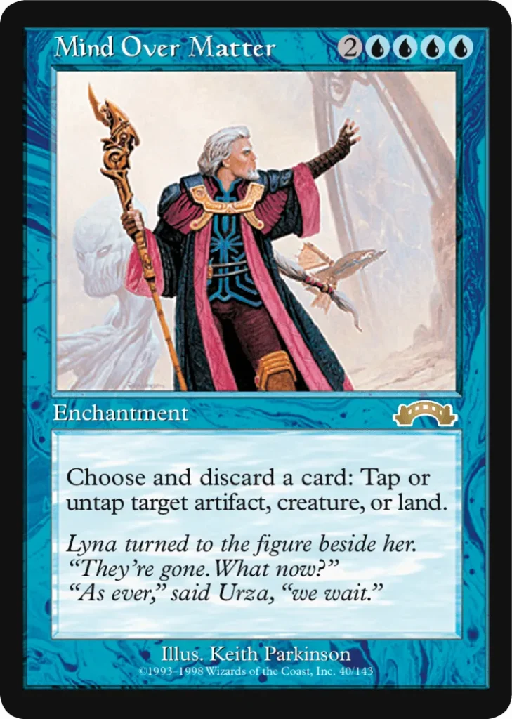 mind over matter mtg