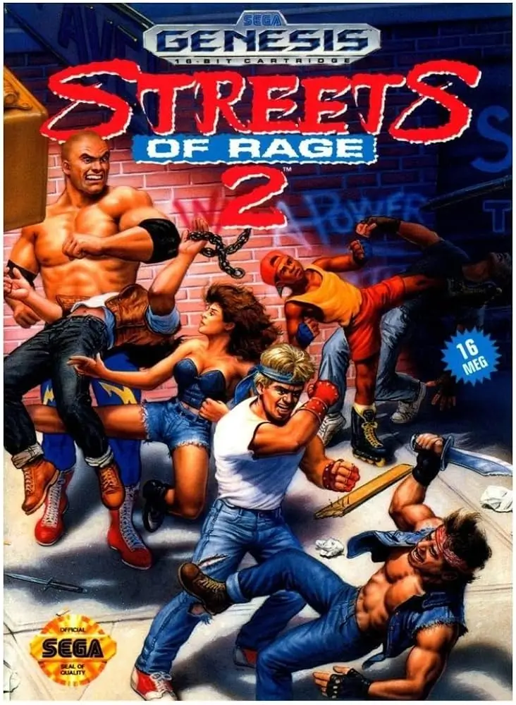 streets of rage 2 sega genesis
