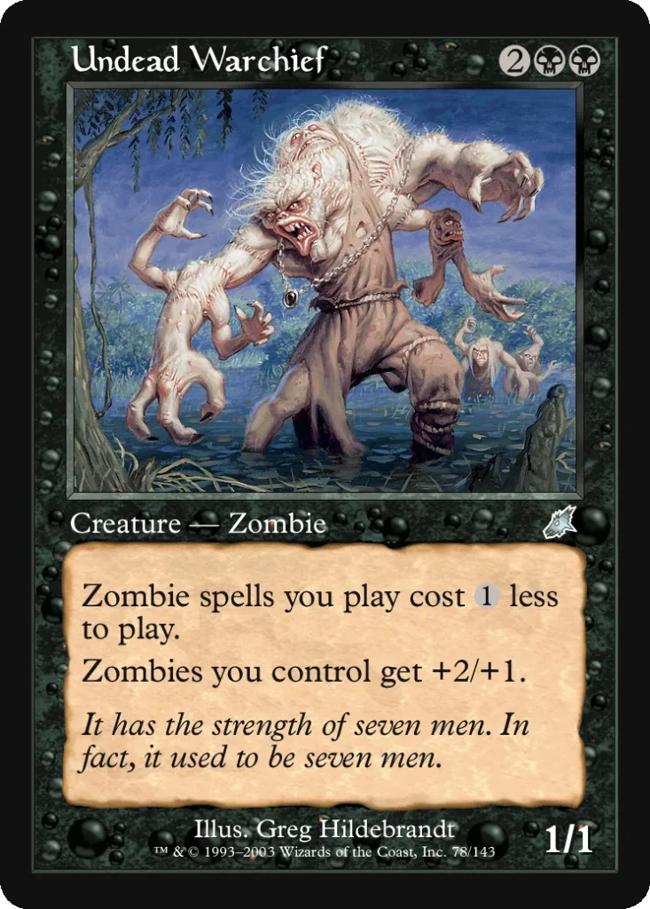 undead warchief mtg