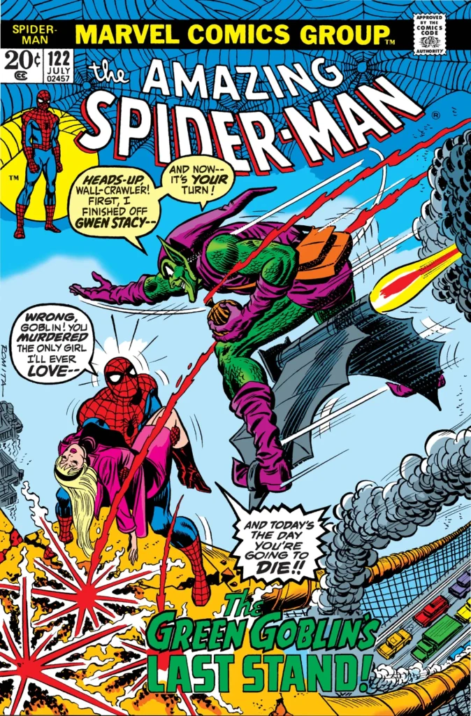 amazing spider man 122