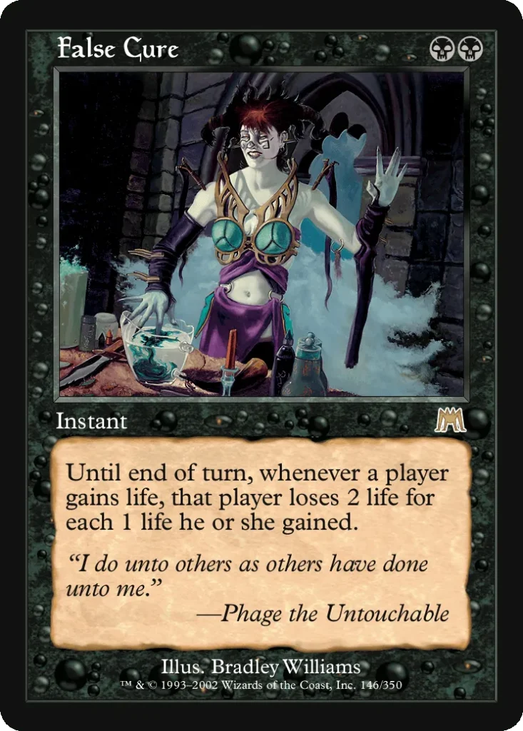 false cure mtg