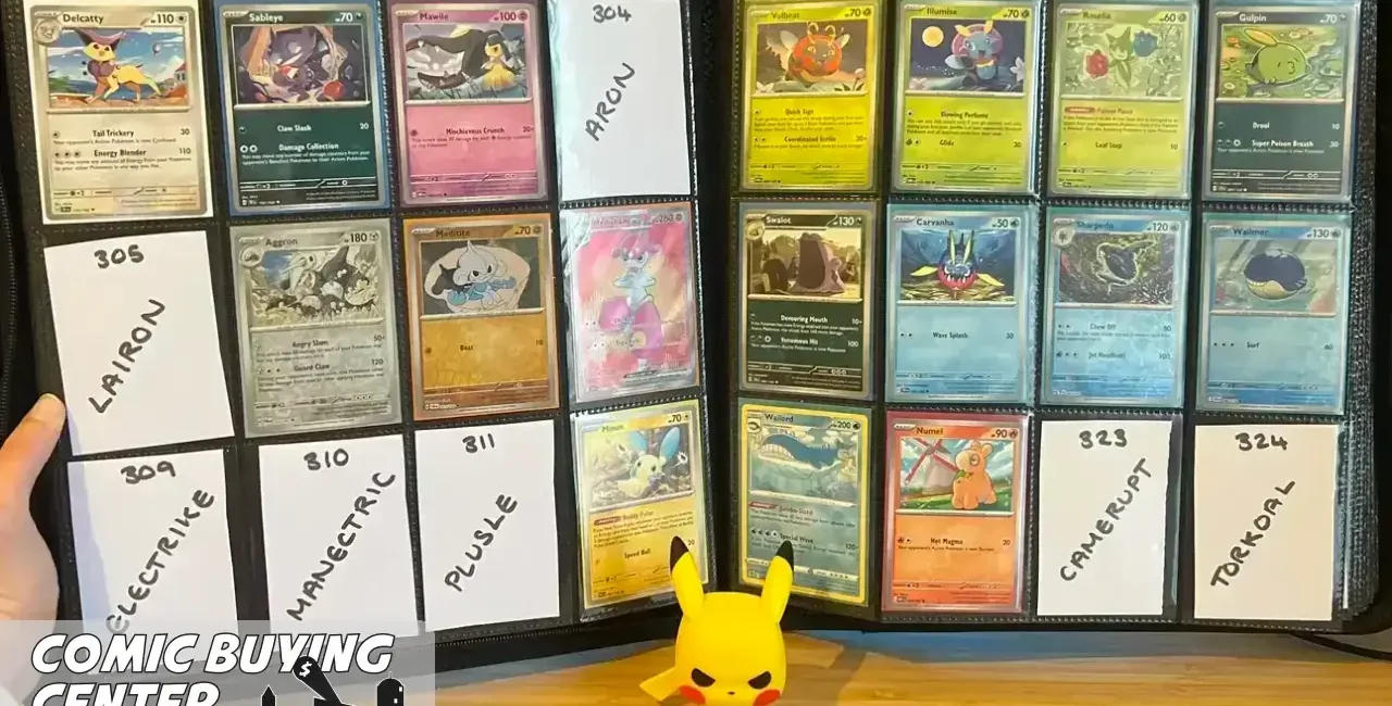 How to organize pokemon cards