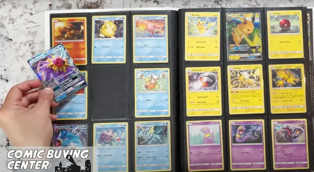 pokemon card organization