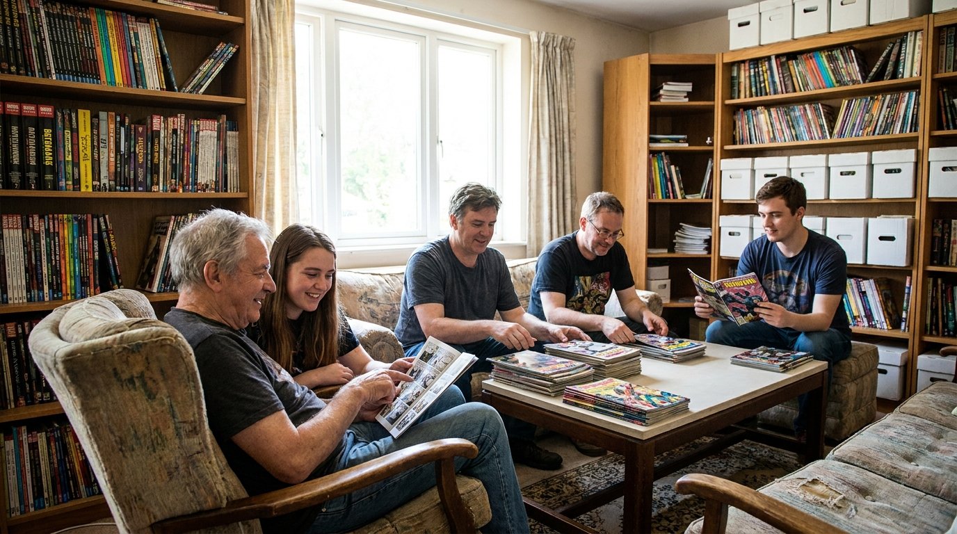how to read a comic book