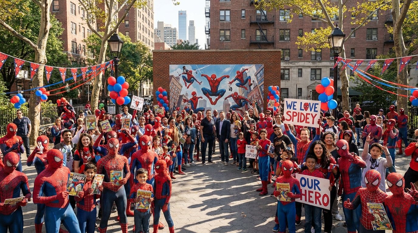 national spider man day