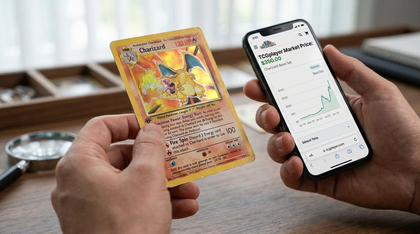 how to check pokemon card value