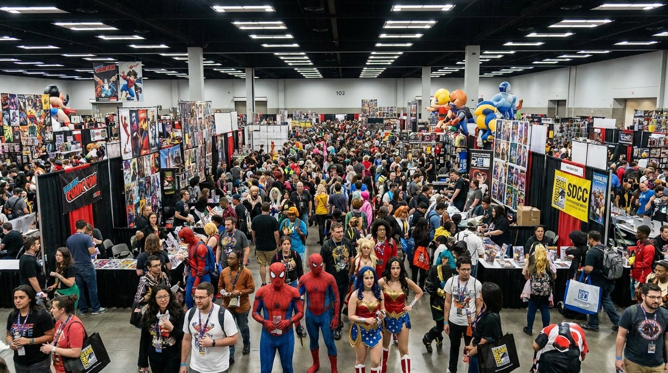 upcoming comic book conventions