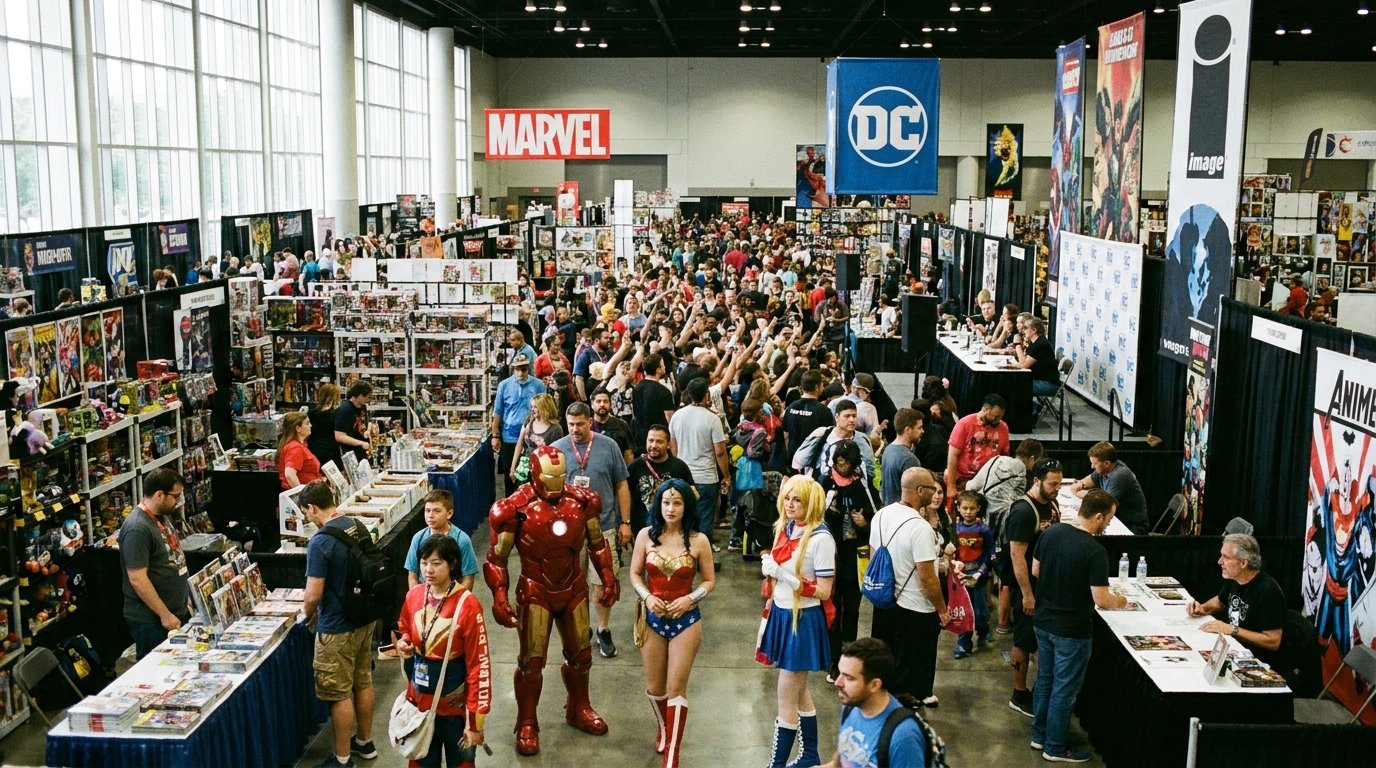 biggest comic conventions in the us