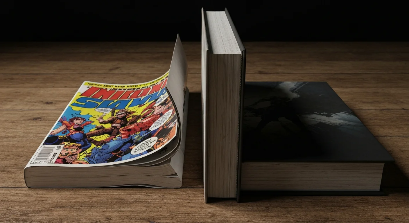 graphic novel vs comic books
