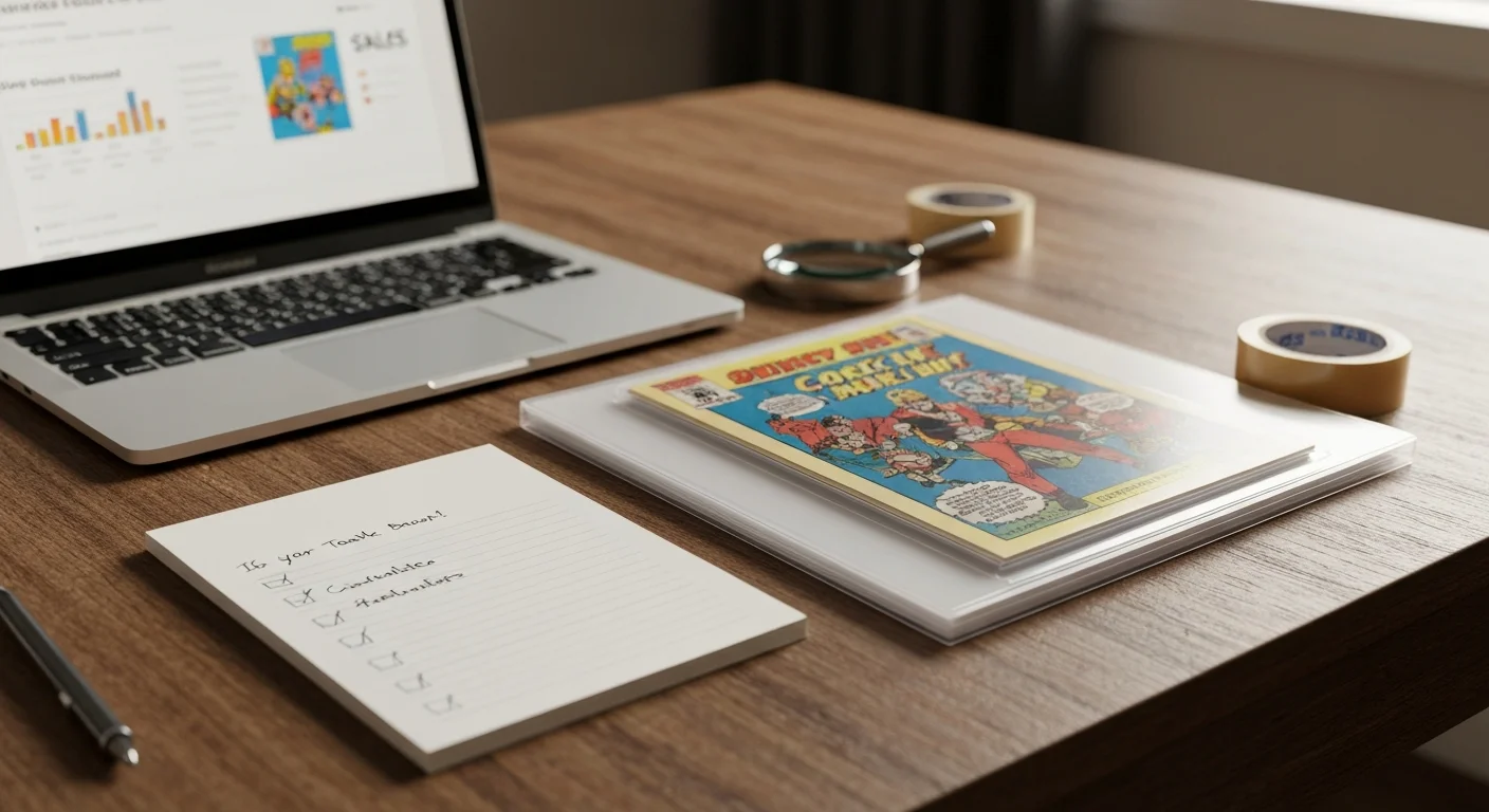 how to sell comic books
